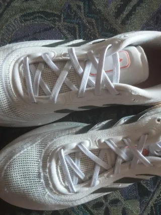 Adidas Scarpe Sportive Taglia 42 Bianche