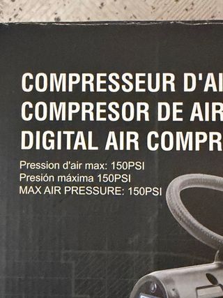 Compresor de aire digital