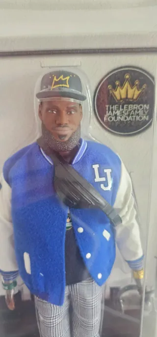 Barbie Ken Lebron James Signature