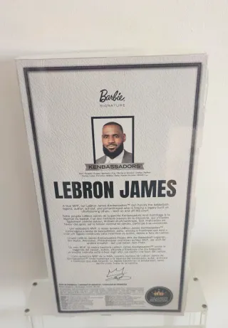 Barbie Ken Lebron James Signature