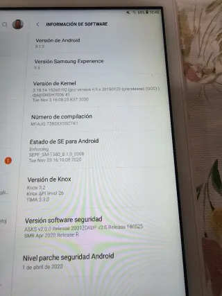 Samsung Tab 6 Blanca