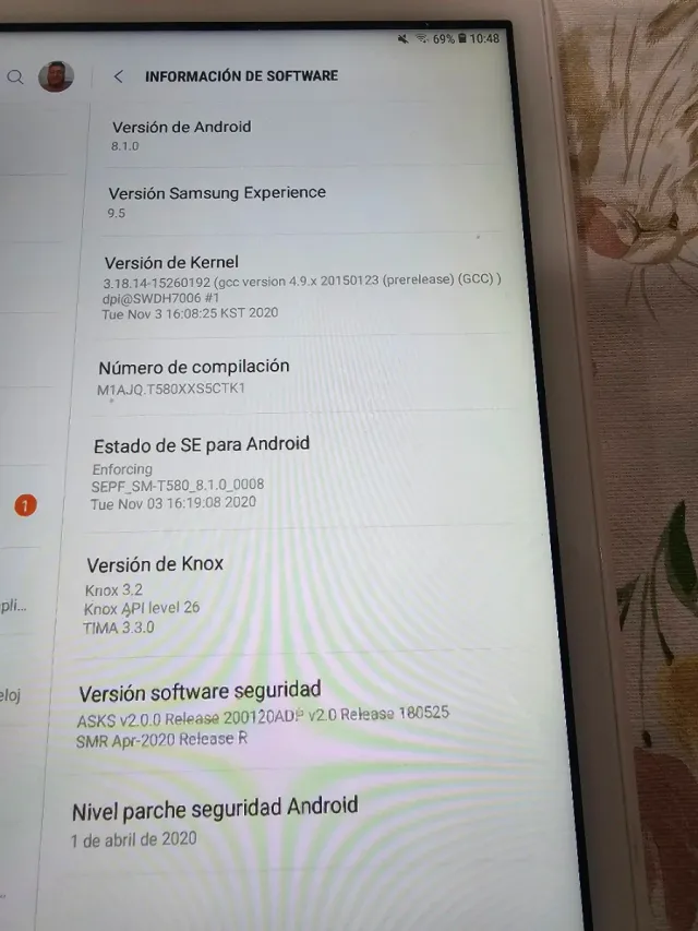 Samsung Tab 6 Blanca