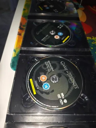 Juego de Tronos Temporada 1 y 2 DVD