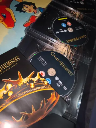 Juego de Tronos Temporada 1 y 2 DVD