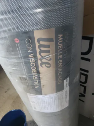 Colchón 180x200 Muelles Ensacados + Viscoelástica