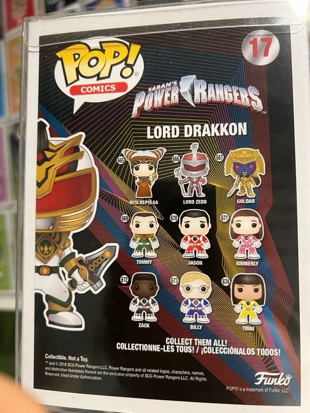 Funko Pop! Lord Drakkon 17 Power Rangers