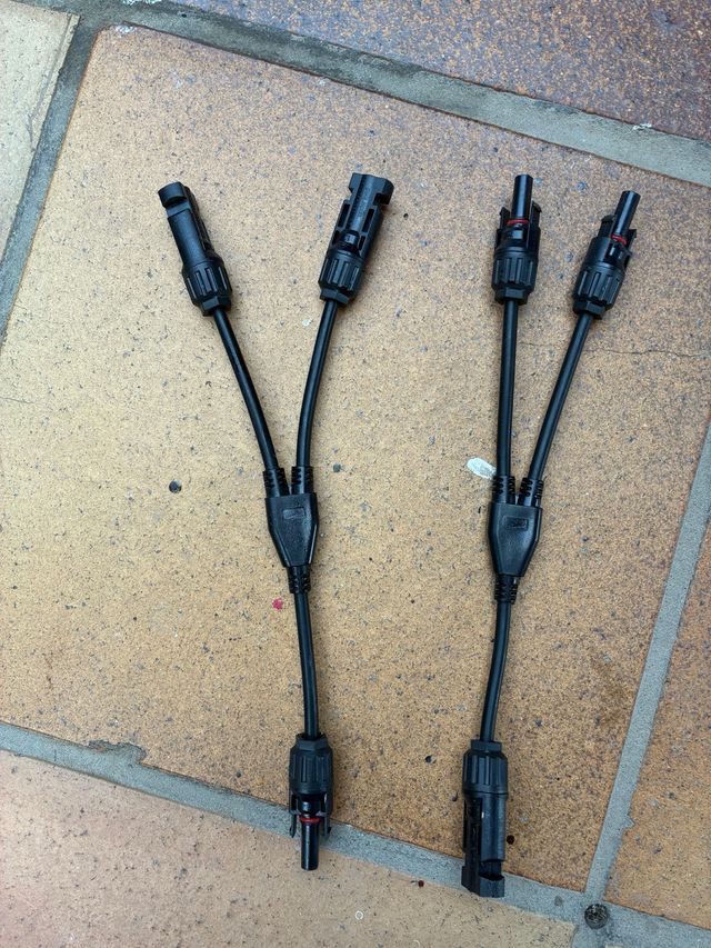 Conectores MC4 para Panel Solar (Y)
