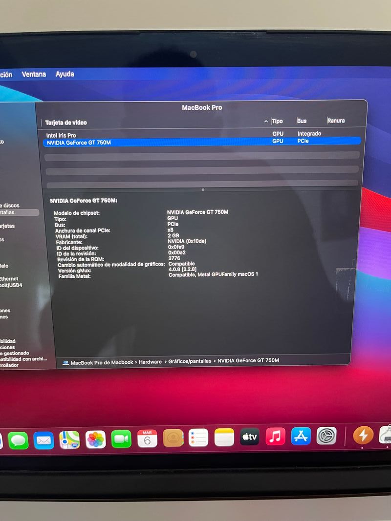 MacBook Pro 15 Retina 2014 A1398 Plata afbeelding 6