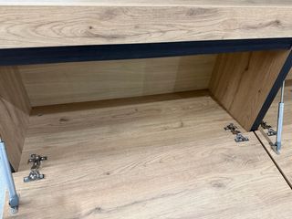 Mueble TV salón madera y metal