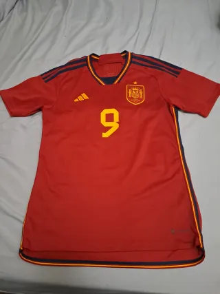 Camiseta oficial España Gavi Nº9 Adidas