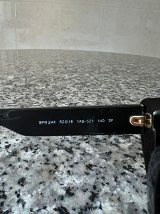 Gafas de sol PRADA 24XS mujer negras originales