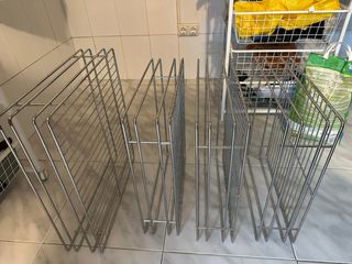 Cajones metálicos para armario de cocina