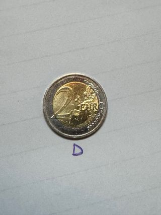Moneta 2 euro commemorativa Germania-D 2024