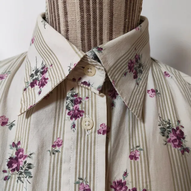 Camisa floral Conte of Florence mujer talla M