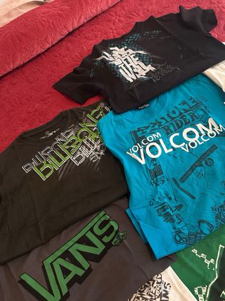 Pack 11 camisetas vintage