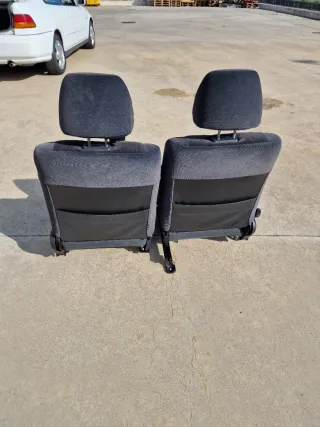 Asientos Honda Civic Tela Negra