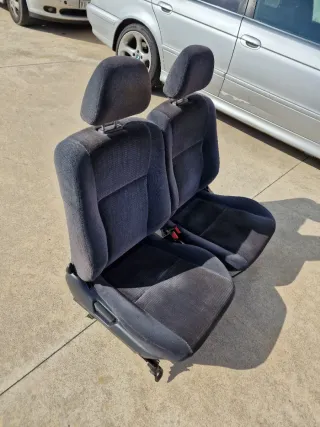 Asientos Honda Civic Tela Negra
