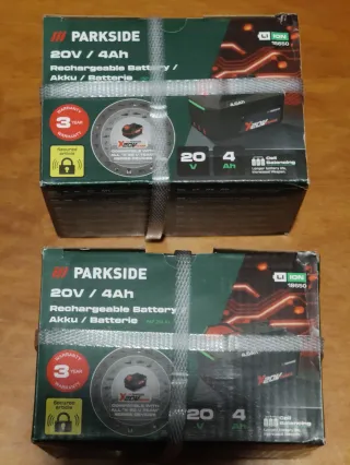 2 Batterie PARKSIDE 4Ah X20V TEAM