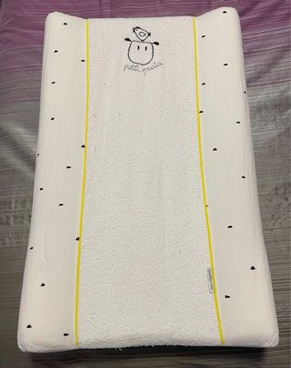 Colchón cambiador bebé con funda