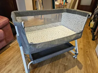 Minicuna colecho gris