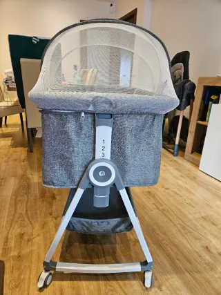 Minicuna colecho gris