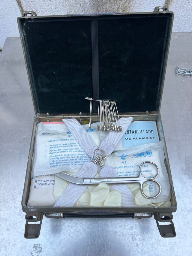 Botiquín militar español