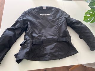 Chaqueta Moto Mujer Negra