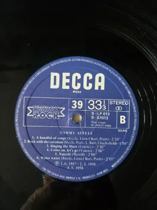 Vinilo Lulu y Tommy Steele