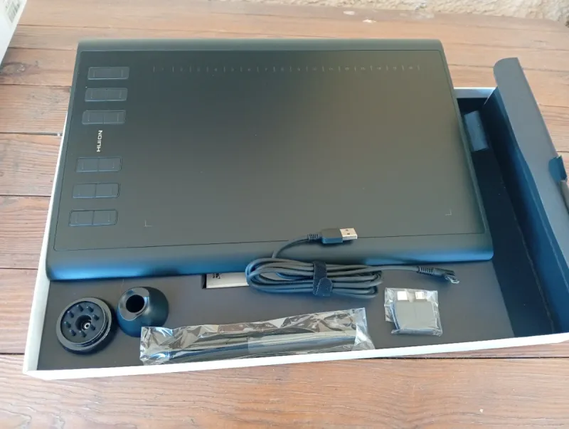 Tableta Gráfica Huion Inspiroy H1060P afbeelding 3