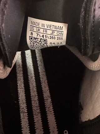 Adidas Samba Benito Talla 41 Beige/Blanco