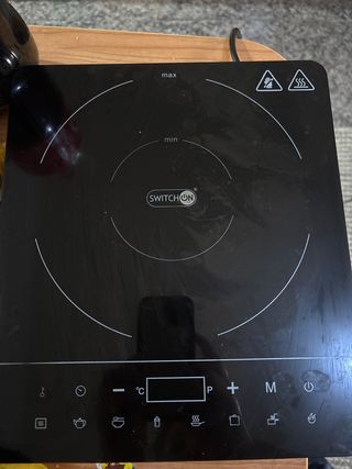 Placa eléctrica de una zona de cocción en muy buen