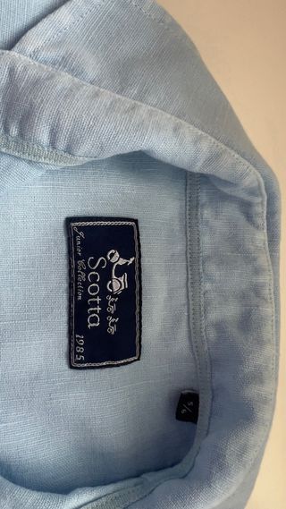 Camisas Scotta niño Talla 5-6 años (2 uds)