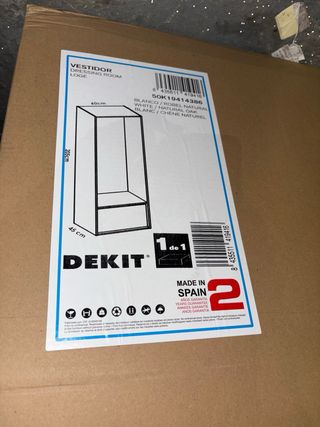 2 Módulos de  armario con zapatero