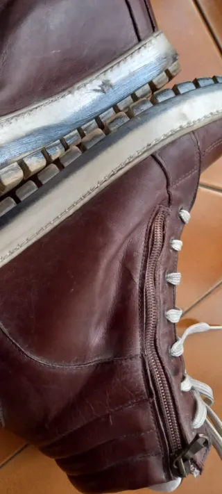 Scarpe in pelle marroni