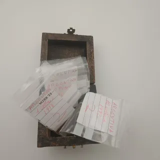 Monedas Argentinas Varias en preciosa caja