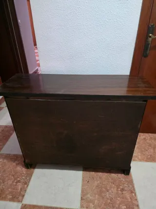 Mueble recibidor madera maciza