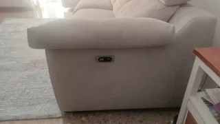 Sofá eléctrico 4 plazas reclinable