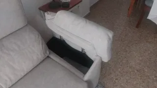 Sofá eléctrico 4 plazas reclinable