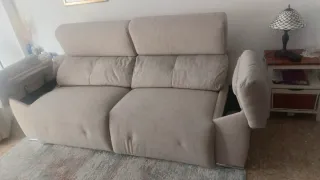 Sofá eléctrico 4 plazas reclinable