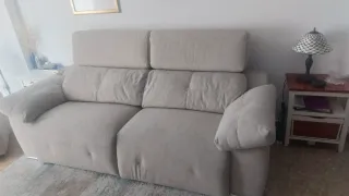 Sofá eléctrico 4 plazas reclinable