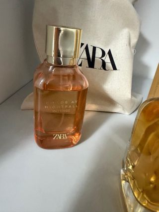 Lote Perfumes Zara y Mango Dorado