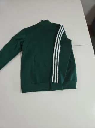 Chándal Adidas niño verde, negro y blanco 11-12 a