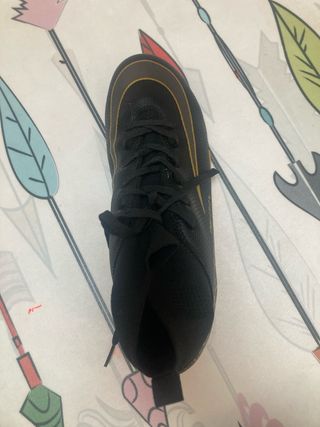 Zapatillas Fútbol Sala Nike Negro/Dorado