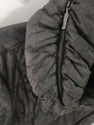 Chaqueta anorac marrón y negra