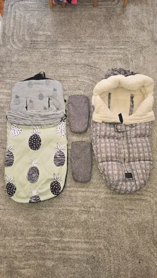 Saco invierno/verano y puños silla