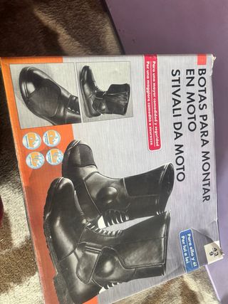 Botas de Moto Adventure/Enduro Negro