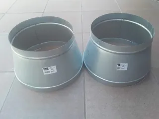 Conexión galvanizada reducción 315 a 250