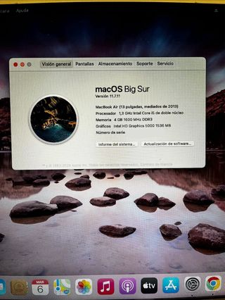 Macbook Air 2013 Plata