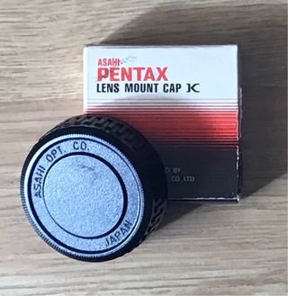 Tapa trasera para objetivos Pentax K
