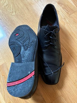 Zapatos Fluchos Vestir Talla 42 Negros